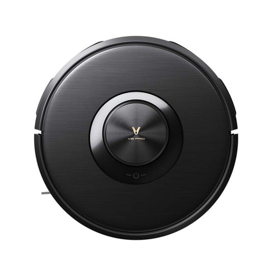Viomi V5 Pro Σκούπα Ρομπότ για Σκούπισμα & Σφουγγάρισμα με Χαρτογράφηση και Wi-Fi Μαύρη
