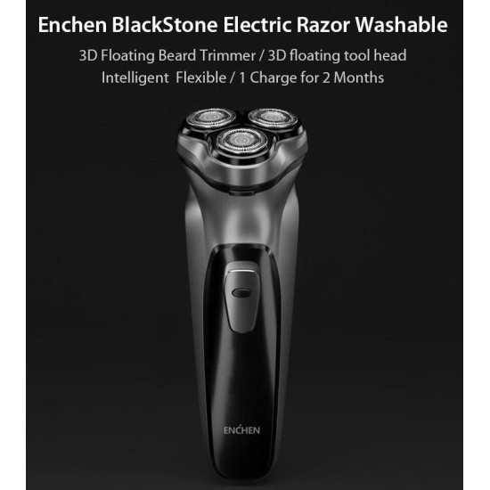Enchen Blackstone Ξυριστική Μηχανή Προσώπου Επαναφορτιζόμενη / Με Καλώδιο 