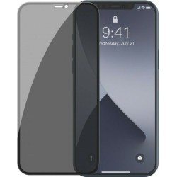 Privacy Full Face Tempered Glass iPhone 13 / 13 Pro Μαύρο 