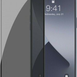 Privacy Full Face Tempered Glass iPhone 13 / 13 Pro Μαύρο 