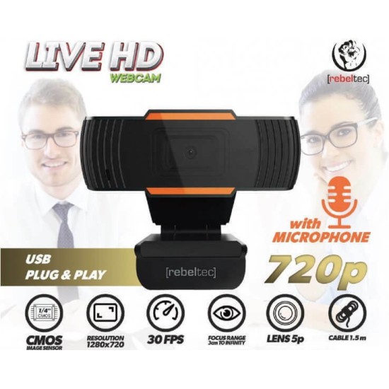 Rebeltec Web Camera HD