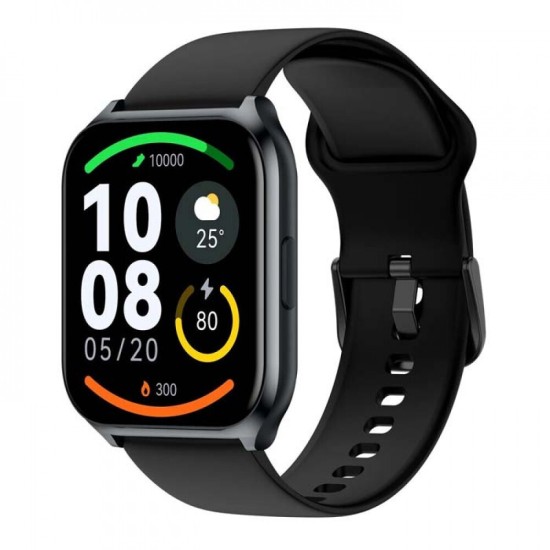 Haylou LS02 Pro Smartwatch με Παλμογράφο (Black / Blue)