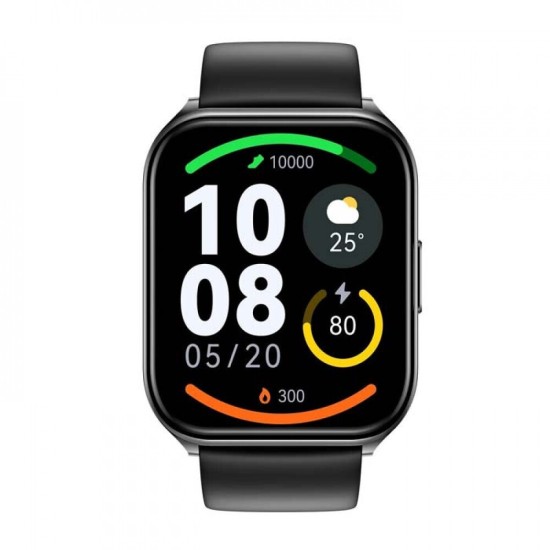 Haylou LS02 Pro Smartwatch με Παλμογράφο (Black / Blue)