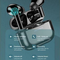 Awei T29 In-ear Bluetooth Handsfree Μαύρο
