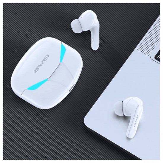 Awei T35 In-ear Bluetooth Handsfree Λευκό