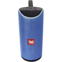 T&G TG-113 Ηχείο Bluetooth 10W με Ραδιόφωνο και 3 ώρες Λειτουργίας Blue
