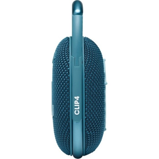 JBL Clip 4 Αδιάβροχο Ηχείο Bluetooth 5W με Διάρκεια Μπαταρίας έως 10 ώρες Μπλε