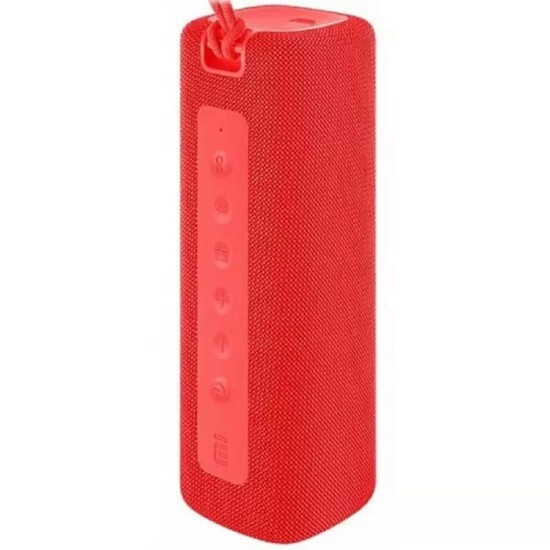 Xiaomi Mi Portable Αδιάβροχο Ηχείο Bluetooth 16W με Διάρκεια Μπαταρίας έως 13 ώρες Κόκκινο
