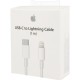 Apple Regular USB 2.0 Cable USB-C male - Lightning Λευκό 1m (MQGJ2ZM/A)