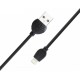 Awei Regular USB to Lightning Cable Μαύρο 1m (CL-63)