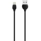 Awei Regular USB to Lightning Cable Μαύρο 1m (CL-63)