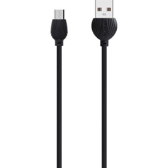 Awei Καλώδιο γρήγορης φόρτισης 1m USB σε Micro USB CL-61