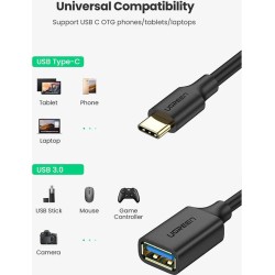 Ugreen USB-C male - USB-A female (30701)