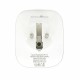 Gosund SP112 Μονή Εξωτερική Πρίζα Ρεύματος Wi-Fi με 2 Θύρες USB Λευκή 2 τμχ