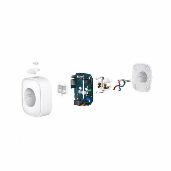 Gosund SP112 Μονή Εξωτερική Πρίζα Ρεύματος Wi-Fi με 2 Θύρες USB Λευκή 2 τμχ