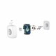 Gosund SP112 Μονή Εξωτερική Πρίζα Ρεύματος Wi-Fi με 2 Θύρες USB Λευκή 2 τμχ