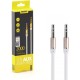 Remax Cable 3.5mm male - 3.5mm male Λευκό 2m (RM-L200)