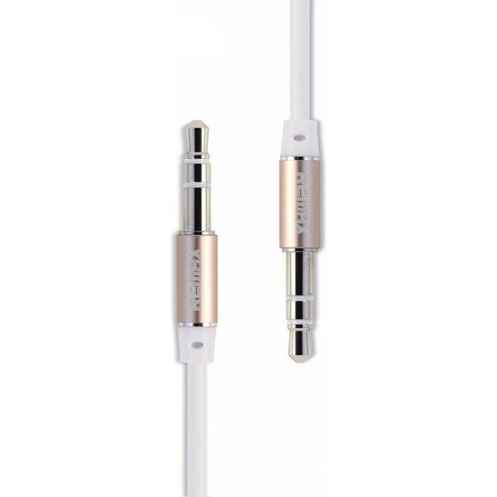 Remax Cable 3.5mm male - 3.5mm male Λευκό 2m (RM-L200)