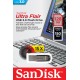Sandisk Ultra Flair 128GB USB 3.0 Stick Μαύρο