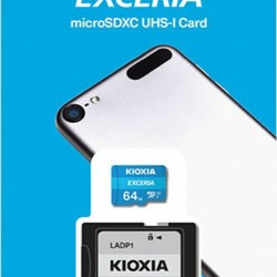 Kioxia EXCERIA microSDXC 64GB U1 with Adapter
