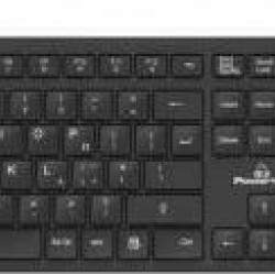 POWERTECH set ποντίκι & πληκτρολόγιο PT-838, ενσύρματο, 1000dpi, μαύρο