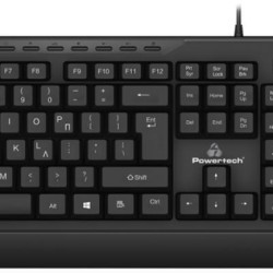 Powertech PT-1067 Σετ Πληκτρολόγιο & Ποντίκι Ελληνικό