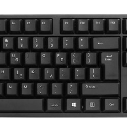 Powertech PT-1074 Πληκτρολόγιο Ελληνικό