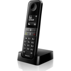 Philips D4701B Ασύρματο Τηλέφωνο με Aνοιχτή Aκρόαση