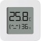 Xiaomi Monitor 2 Θερμόμετρo & Υγρασιόμετρo Επιτραπέζιο για Χρήση σε Εσωτερικό Χώρο