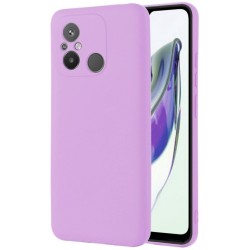 Back Cover Σιλικόνης Μωβ (Redmi 12C)