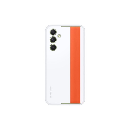 Samsung Haze Grip Cover Back Cover Σιλικόνης Λευκό (Galaxy A54)