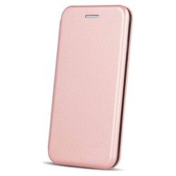 Θηκη Book για Galaxy A54 5G Δερματινη Ροζ-Χρυσο