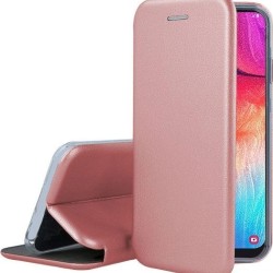 Forcell Elegance Book Ροζ Χρυσό (Redmi 9A/9ΑΤ)