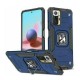Wozinsky Ring Armor Kickstand Tough Rugged Back Cover(Redmi Note 10 Pro) Πλαστικό Ανθεκτική Μπλε