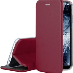 Forcell Elegance Book Μπορντο (Redmi 9A/9ΑΤ)