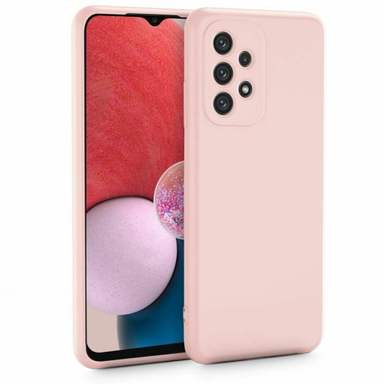  Back Cover Σιλικόνης Ροζ (Galaxy A13 4G)