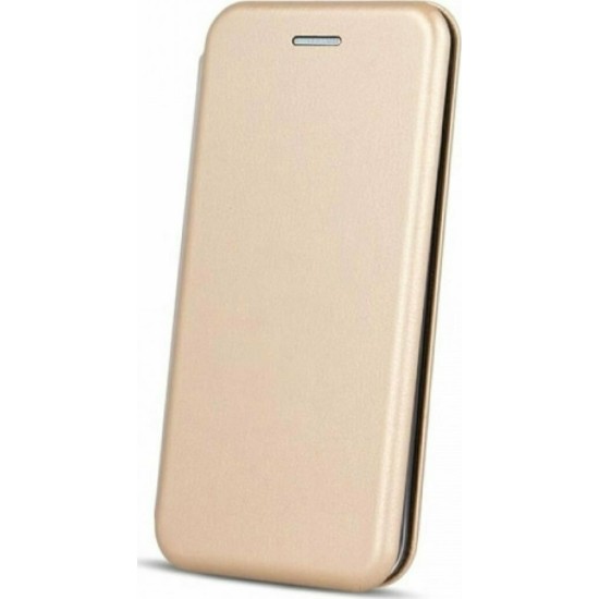  Θήκη Βιβλίο Smart Magnet  για Xiaomi Redmi Note 10/10S  Χρυσο ΟΕΜ