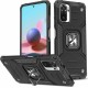 Wozinsky Ring Armor Back Cover Redmi Note 10 / 10s Πλαστικό Ανθεκτική Μαυρο
