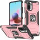 Wozinsky Ring Armor Back Cover Redmi Note 10 / 10s Πλαστικό Ανθεκτική Ροζ