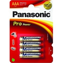 Panasonic Pro Power Αλκαλικές Μπαταρίες AAA 1.5V 4τμχ