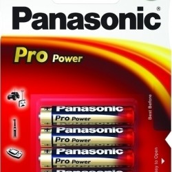 Panasonic Pro Power Αλκαλικές Μπαταρίες AAA 1.5V 4τμχ