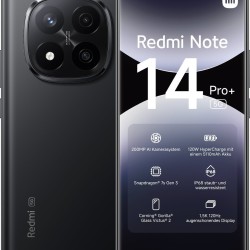 Xiaomi Redmi Note 14 Pro+ 5G Dual SIM (8GB/256GB) Midnight Black