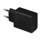Samsung Φορτιστής με Θύρα USB-C και Καλώδιο USB-C 45W Power Delivery Μαύρος (EP-T4510)