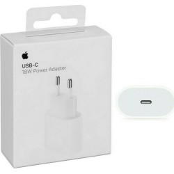 Apple Φορτιστής Χωρίς Καλώδιο με Θύρα USB-C 18W Λευκός (Power Adapter)