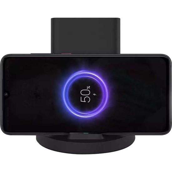 Xiaomi Ασύρματος Φορτιστής (Qi Pad) 20W Μαύρος (Wireless Charging Stand)