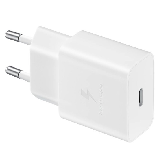 Samsung Φορτιστής Χωρίς Καλώδιο με Θύρα USB-C 15W Power Delivery White (T1510NWEGEU)