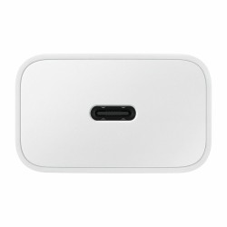 Samsung Φορτιστής με Θύρα USB-C και Καλώδιο USB-C 15W Power Delivery Λευκός (EP-T1510NWEGEU)