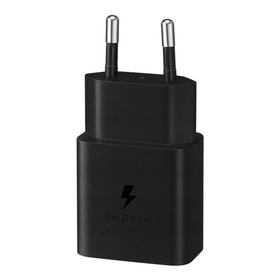 Samsung Φορτιστής Χωρίς Καλώδιο με Θύρα USB-C 15W Power Delivery Μαύρος (EP-T1510NBEGEU)