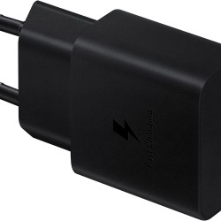 Samsung Φορτιστής Χωρίς Καλώδιο με Θύρα USB-C 15W Power Delivery Μαύρος (EP-T1510NBEGEU)