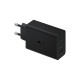 Samsung Φορτιστής Χωρίς Καλώδιο με Θύρα USB-A και 2 Θύρες USB-C 65W Power Delivery Μαύρος (Trio)